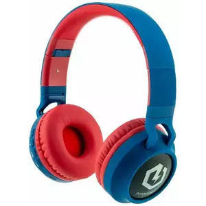 Fejhallgató PowerLocus Buddy Kids Wireless Headphones (Navy Red) kép