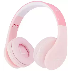 Fejhallgató PowerLocus P1 Wireless Headphones for kids (pink) kép