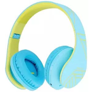 Fejhallgató PowerLocus P2 Wireless Headphones for kids (blue-green) kép