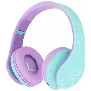 Fejhallgató PowerLocus P2 Wireless Headphones for kids (blue-purple) kép