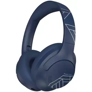 Fejhallgató PowerLocus P3 Wireless Headphones (navy-silver) kép