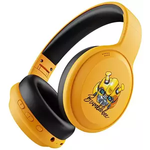 Fejhallgató Transformers TF-G06 Wireless Headphones (yellow) kép