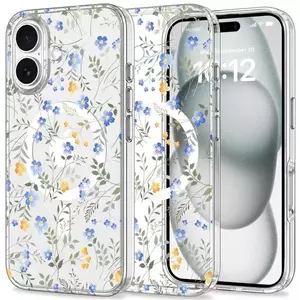 Tok TECH-PROTECT MAGMOOD MAGSAFE IPHONE 16 SPRING FLOWERS (5906302311507) kép