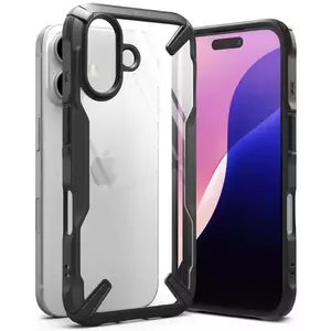 Tok RINGKE FUSION X IPHONE 16 BLACK (8800274960473) kép