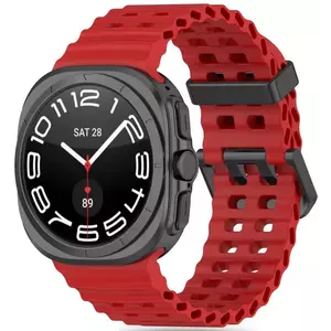 Óraszíj TECH-PROTECT ICONBAND PRO SAMSUNG GALAXY WATCH ULTRA (47 MM) CRIMSON RED (5906302376315) kép