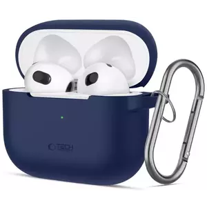 Tok TECH-PROTECT SILICONE HOOK APPLE AIRPODS 3 NAVY BLUE (5906302375103) kép