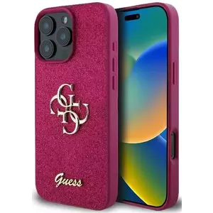 Tok Guess GUHCP16XHG4SGU iPhone 16 Pro Max 6.9" purple hardcase Fixed Glitter Big 4G (GUHCP16XHG4SGU) kép