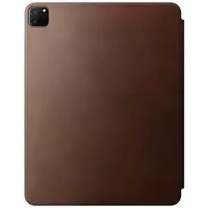 Tok Nomad Leather Folio, brown - iPad Pro 12.9" (2022/2021/2020/2018), iPad Air 13" (M2) (NM01340485) kép