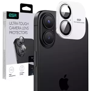 TEMPERED KIJELZŐVÉDŐ FÓLIA ESR ARMORITE CAMERA PROTECTOR IPHONE 16 / 16 PLUS BLACK (4894240225028) kép