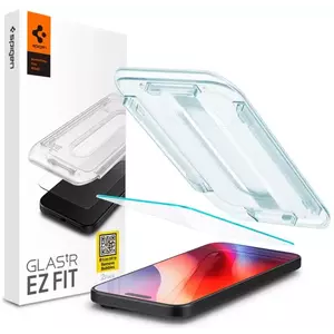 TEMPERED KIJELZŐVÉDŐ FÓLIA SPIGEN GLAS.TR ”EZ FIT” IPHONE 16 PRO MAX CLEAR (AGL07914) kép