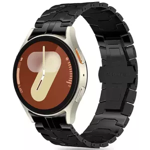 Óraszíj TECH-PROTECT STAINLESS LINE SAMSUNG GALAXY WATCH 4 / 5 / 5 PRO / 6 / 7 / FE BLACK (5906302313563) kép