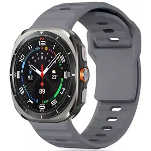 Óraszíj TECH-PROTECT SILICONE LINE SAMSUNG GALAXY WATCH ULTRA (47 MM) CRAYON GREY (5906302376469) kép