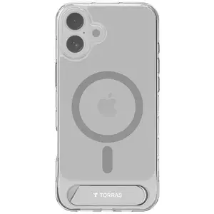 Tok Torras phone case Pstand for iPhone 16 Plus (transparent) kép