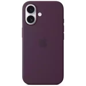 Tok Apple iPhone 16 Silicone Case with MS - Plum kép