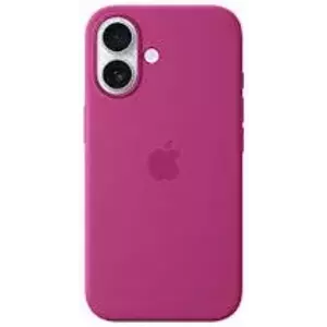 Tok Apple iPhone 16 Silicone Case with MS - Fuchsia kép