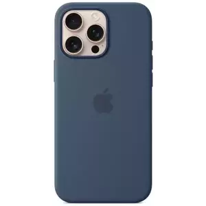 Tok Apple iPhone 16 Pro Max Silicone Case with MS - Denim kép