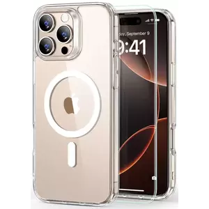 Tok ESR CLASSIC HYBRID HALOLOCK MAGSAFE & TEMPERED GLASS IPHONE 16 PRO CLEAR (4894240243466) kép