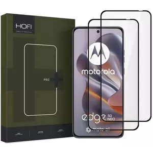 TEMPERED KIJELZŐVÉDŐ FÓLIA HOFI GLASS PRO+ 2-PACK MOTOROLA EDGE 50 NEO BLACK (5906302377329) kép