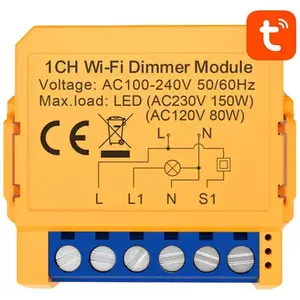 Kapcsoló Avatto DMS16-2 TUYA intelligent WiFi flush switch kép