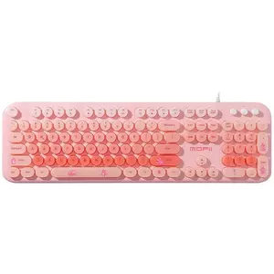 Billentyűzet MOFII Wired Keyboard Illuminating Love Me (Pink) kép