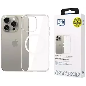 Tok 3MK Clear MagCase iPhone 15 Pro () kép