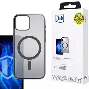 Tok 3MK Frosty MagCase iPhone 12/12 Pro black () kép