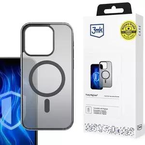 Tok 3MK Frosty MagCase iPhone 13 Pro Max black () kép