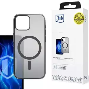 Tok 3MK Frosty MagCase iPhone 13 black () kép