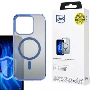 Tok 3MK Frosty MagCase iPhone 15 Pro blue () kép