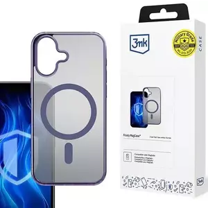 Tok 3MK Frosty MagCase iPhone 16 Plus purple () kép