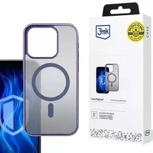 Tok 3MK Frosty MagCase iPhone 16 Pro purple () kép