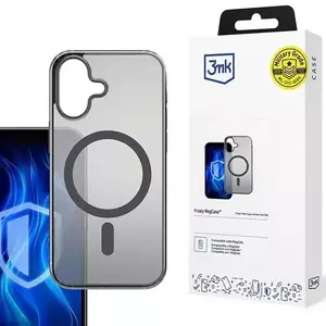 Tok 3MK Frosty MagCase iPhone 16 black () kép