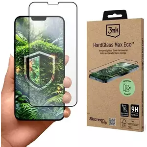 TEMPERED KIJELZŐVÉDŐ FÓLIA 3MK HardGlass Max Eco iPhone 13/13Pro/14 GRS CU 1304127 () kép