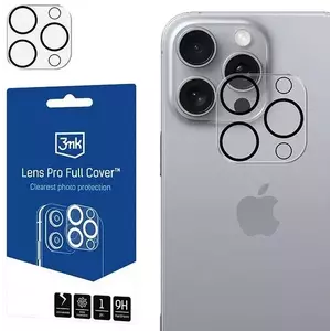 TEMPERED KIJELZŐVÉDŐ FÓLIA 3MK Lens Pro Full Cover iPhone 16 Pro/ 16 Pro Max () kép