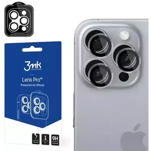 TEMPERED KIJELZŐVÉDŐ FÓLIA 3MK Lens Protection Pro iPhone 16 Pro/ 16 Pro Max Transparent () kép