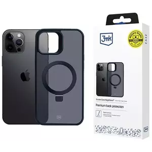 Tok 3MK Smoke Case iPhone 12 Pro Max Magsafe & Stand () kép