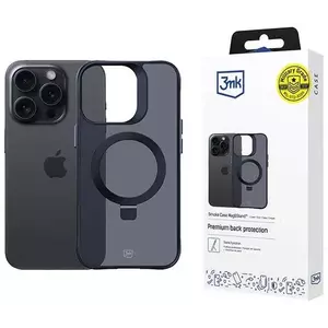 Tok 3MK Smoke Case iPhone 15 Pro Magsafe & Stand () kép