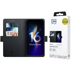 Tok 3MK Wallet Case iPhone 16 Plus 6.7" () kép