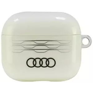 Tok Audi IML Geometric Pattern AirPods 3 cover white AU-IMLAP3-A6/D3-WE (AU-IMLAP3-A6/D3-WE) kép