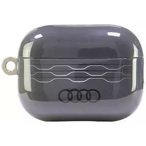 Tok Audi IML Geometric Pattern AirPods Pro 2 cover gray AU-IMLAPP2-A6/D3-GY (AU-IMLAPP2-A6/D3-GY) kép