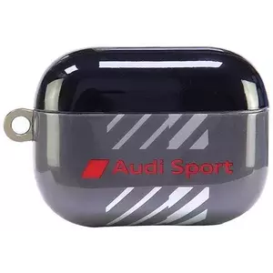 Tok Audi IML Sport AirPods Pro 2 cover black AUS-IMLAPP2-RSQ/D1-BK (AUS-IMLAPP2-RSQ/D1-BK) kép