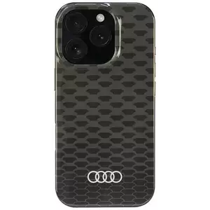 Tok Audi IML Stitching Pattern MagSafe iPhone 16 Pro 6.3" black hardcase AU-IMLMIP16P-Q5/D3-BK (AU-IMLMIP16P-Q5/D3-BK) kép