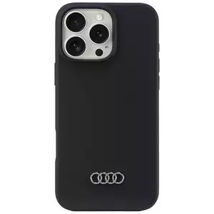 Tok Audi Silicone Case iPhone 16 Pro Max 6.9" black hardcase AU-LSRIP16PM-Q3/D1-BK (AU-LSRIP16PM-Q3/D1-BK) kép