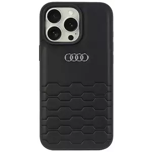 Tok Audi Synthetic Leather iPhone 16 Pro Max 6.9" black hardcase AU-TPUPCIP16PM-GT/D2-BK (AU-TPUPCIP16PM-GT/D2-BK) kép