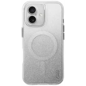 Tok UNIQ case Coehl Lumino iPhone 16 6.1" Magnetic Charging silver/sparkling silver (UNIQ-IP6.1(2024)-LUMMSSIL) kép