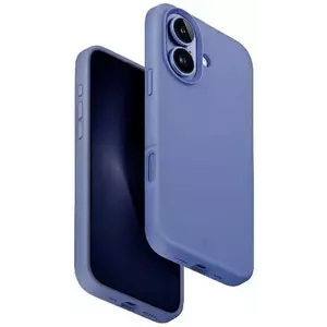 Tok UNIQ case Lino Hue iPhone 16 6.1" Magclick pearl blue (UNIQ-IP6.1(2024)-LINOHMPBLU) kép