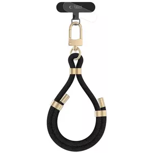 Szíj TECH-PROTECT C4S ROPE WRIST STRAP BLACK/GOLD (5906302312733) kép