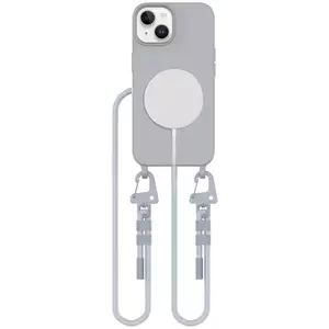 Tok TECH-PROTECT MAGNECKLACE MAGSAFE IPHONE 15 CRAYON GREY (5906302375981) kép