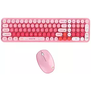 Billentyűzet MOFII Wireless Keyboard+Mouse 2.4G Baby Bear Pink kép