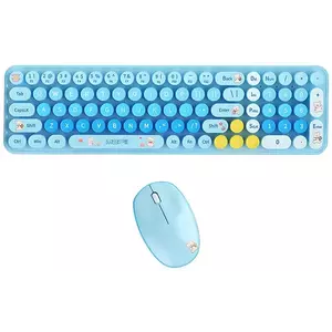 Billentyűzet MOFII Wireless Keyboard+Mouse 2.4G Baby Bear Blue kép